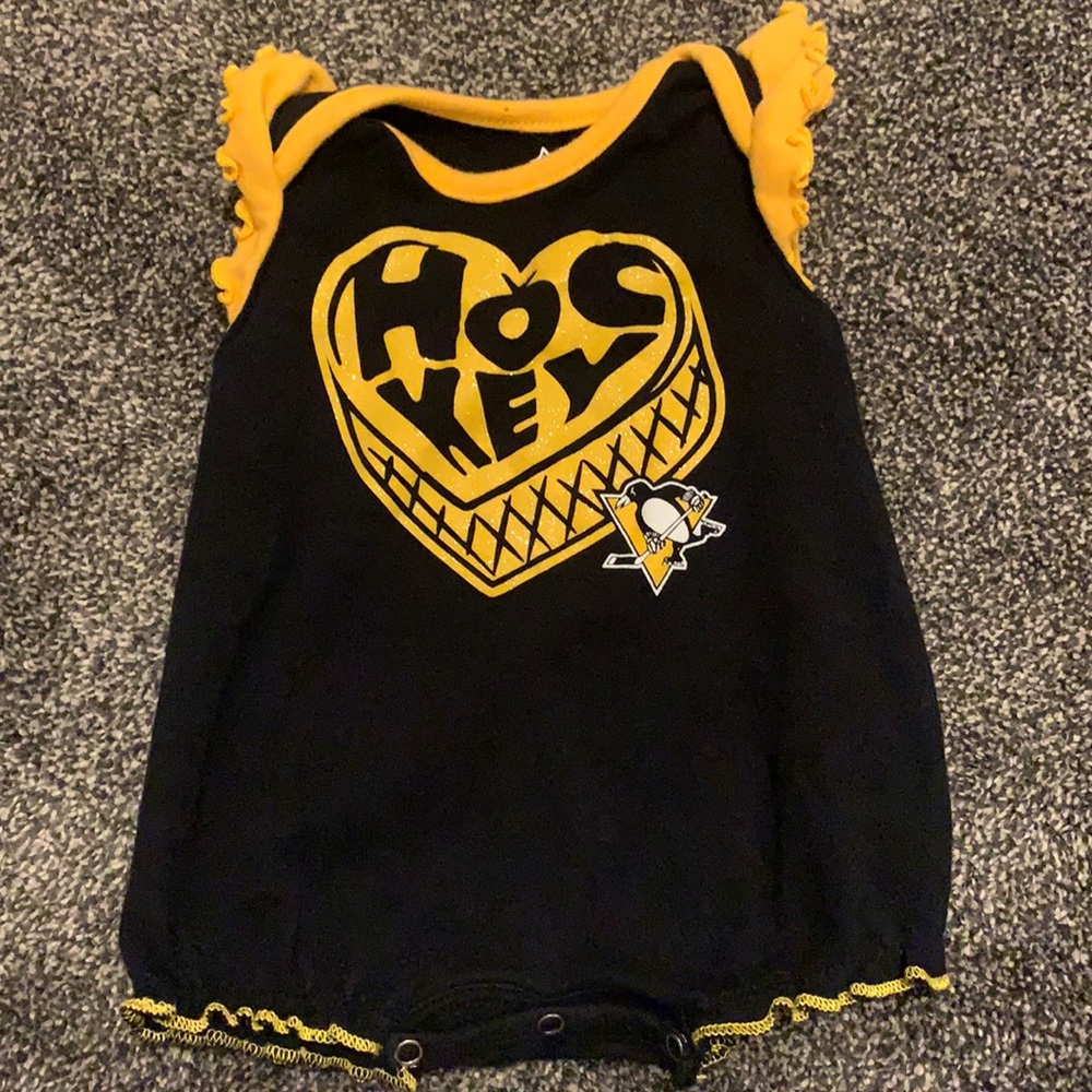 Pittsburgh Penguins NHL girl romper